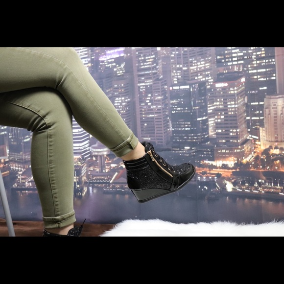 LADIES WEDGE SNEAKERS 😍 - Picture 7 of 7